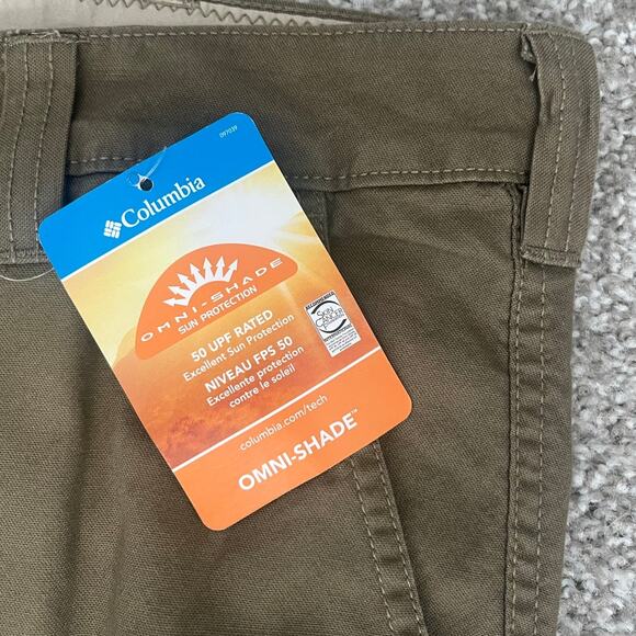 NWT Columbia Flex Roc Pants UPF Gorpcore Outdoors Hiking Pockets Straight 40x34 - Picture 6 of 15